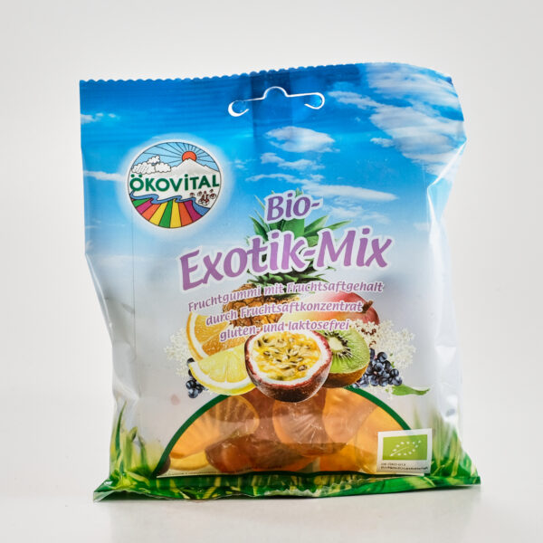 Kummikommide segupakk, eksootiline 100g Ökovital